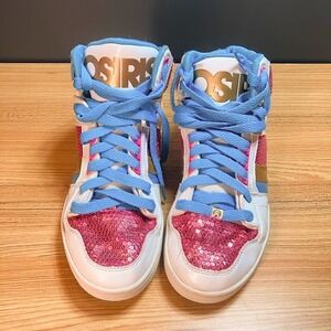 VTG Osiris NYC83 Sequin‎ Skater Shoes